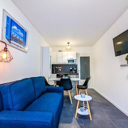 1 Min To The Beach Apartment - Kitchen - Tramway - Air Conditioner - Wifi - Promenade Des Anglais Nice Luaran gambar