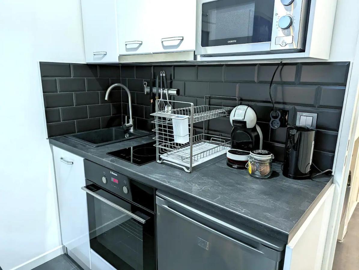 1 Min To The Beach Apartment - Kitchen - Tramway - Air Conditioner - Wifi - Promenade Des Anglais Nice Luaran gambar