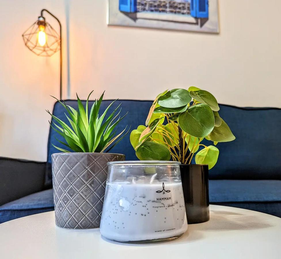 1 Min To The Beach Apartment - Kitchen - Tramway - Air Conditioner - Wifi - Promenade Des Anglais Nice Luaran gambar