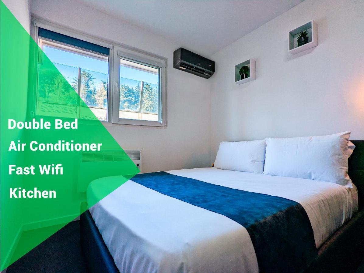 1 Min To The Beach Apartment - Kitchen - Tramway - Air Conditioner - Wifi - Promenade Des Anglais Nice Luaran gambar